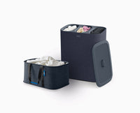 2-piece Black Tota Trio 90L & Hold-All Laundry Basket Set