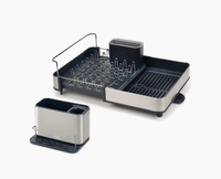 2-piece Stainless-Steel Drainer & Sink Organisation Set