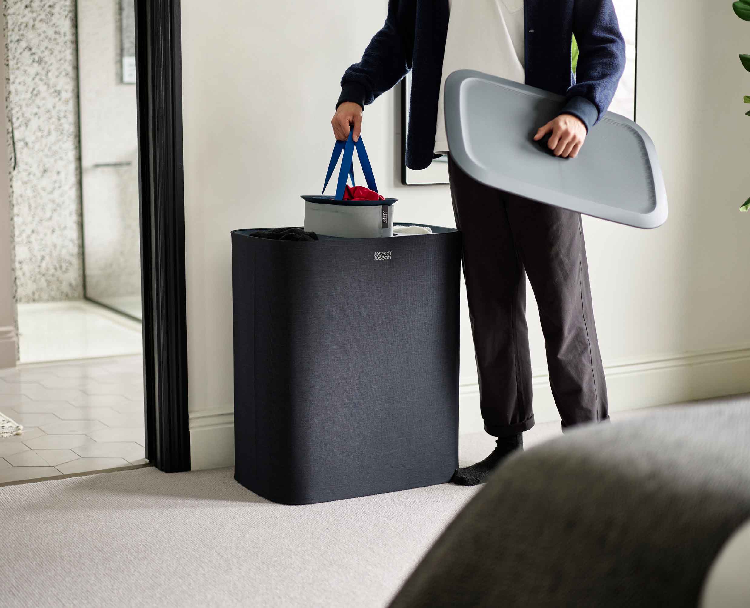 Tota Trio 90L Laundry Separation Basket - 50025 - Image 3