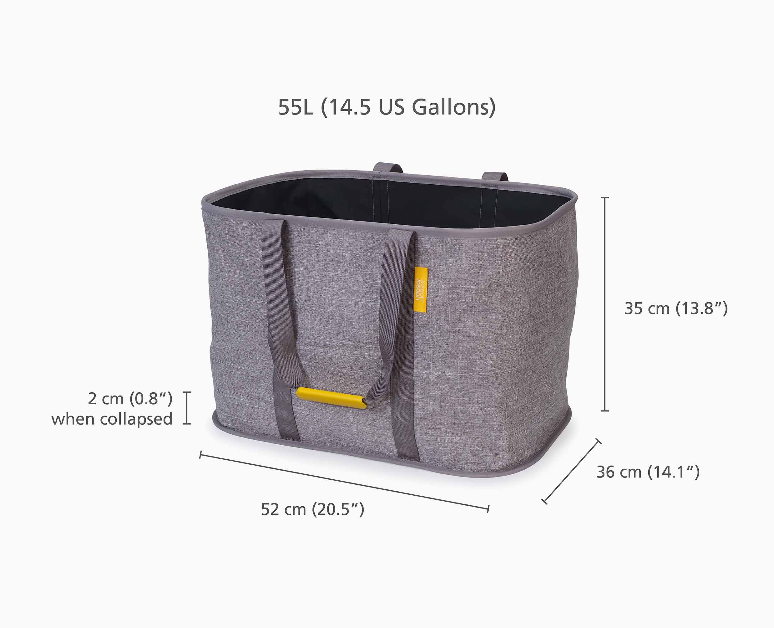 Hold-All™ Max Collapsible 55L Laundry Basket - 50039 - DIMS