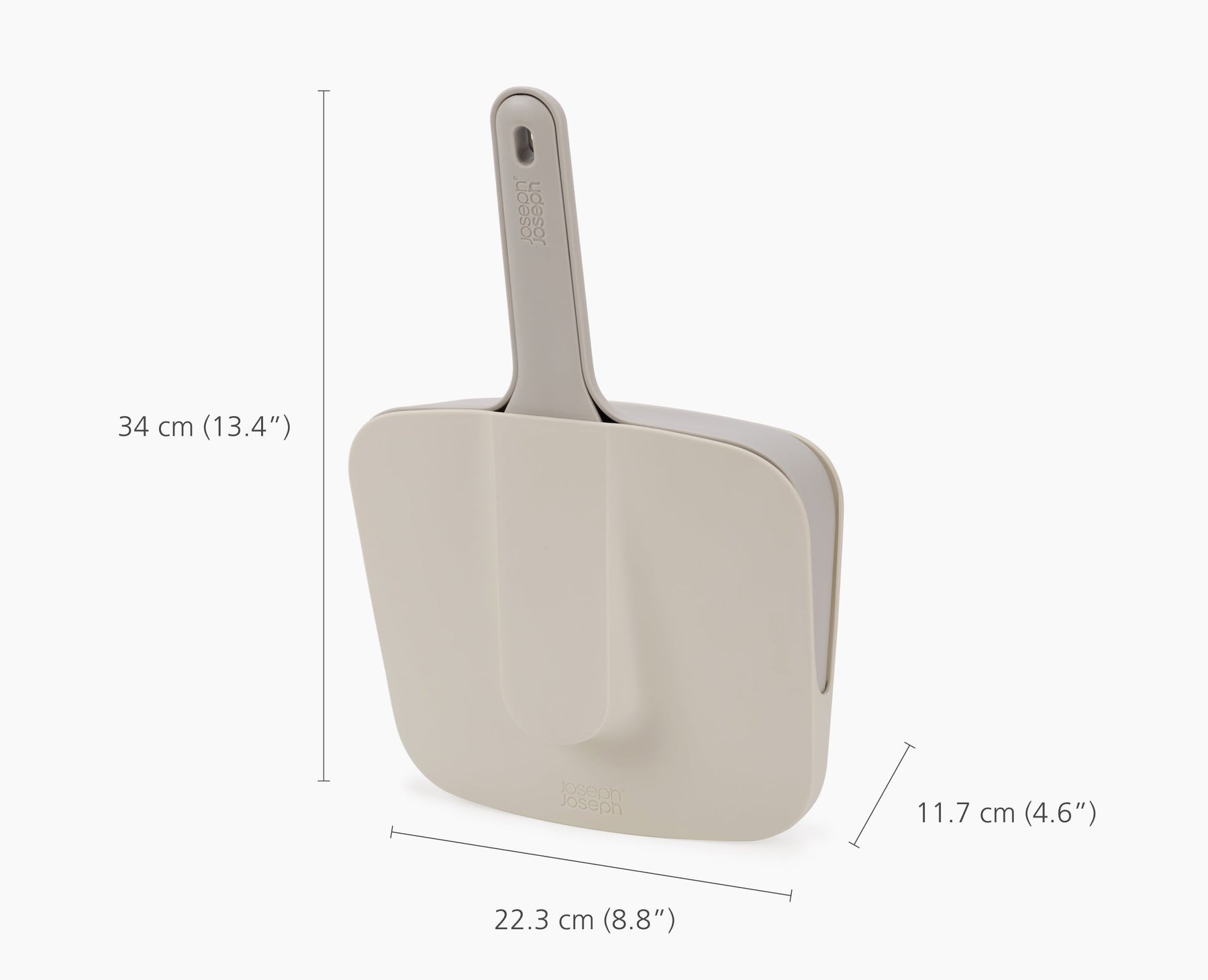 CleanTech Wall-Mounted Dustpan & Brush Set