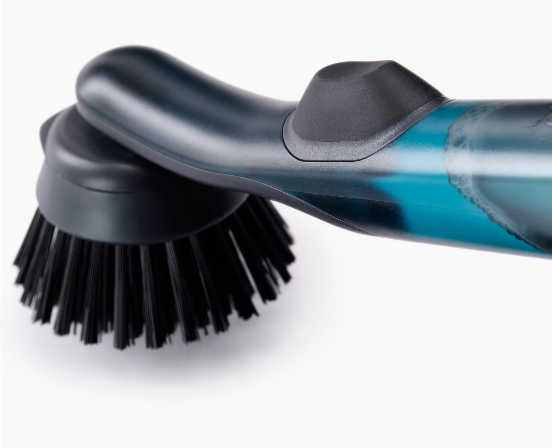 SinkTech™ Soap Dispensing Washing-Up Brush with Steel Stand & Extra Heads