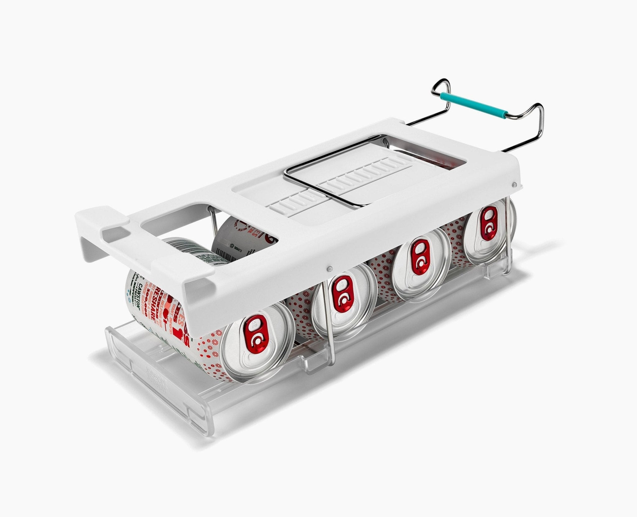 FridgeStore™ Under-Shelf Collapsible Can Dispenser