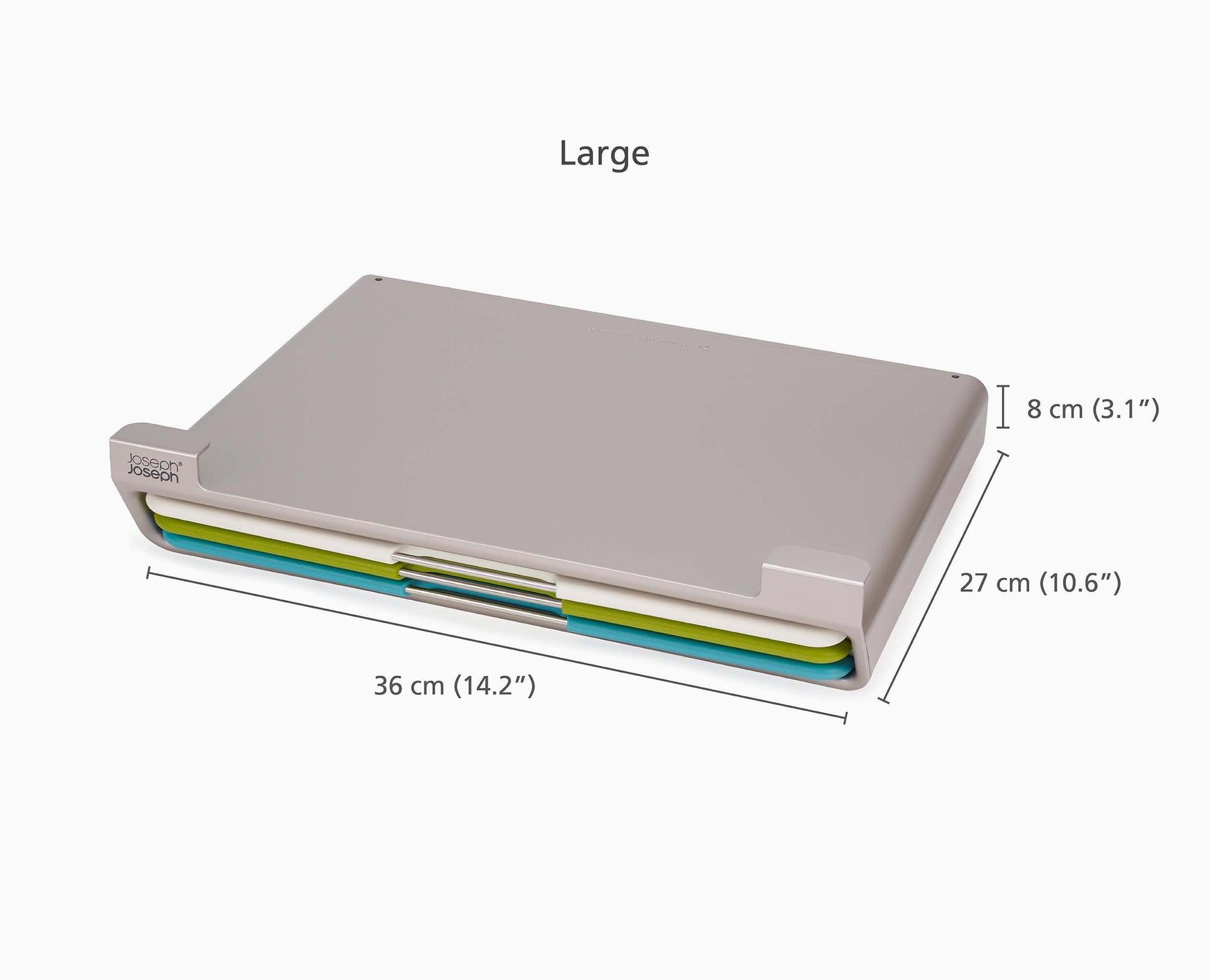 Folio™ Slim 3-piece Under-shelf Chopping Board Set - 60199 - Image 12