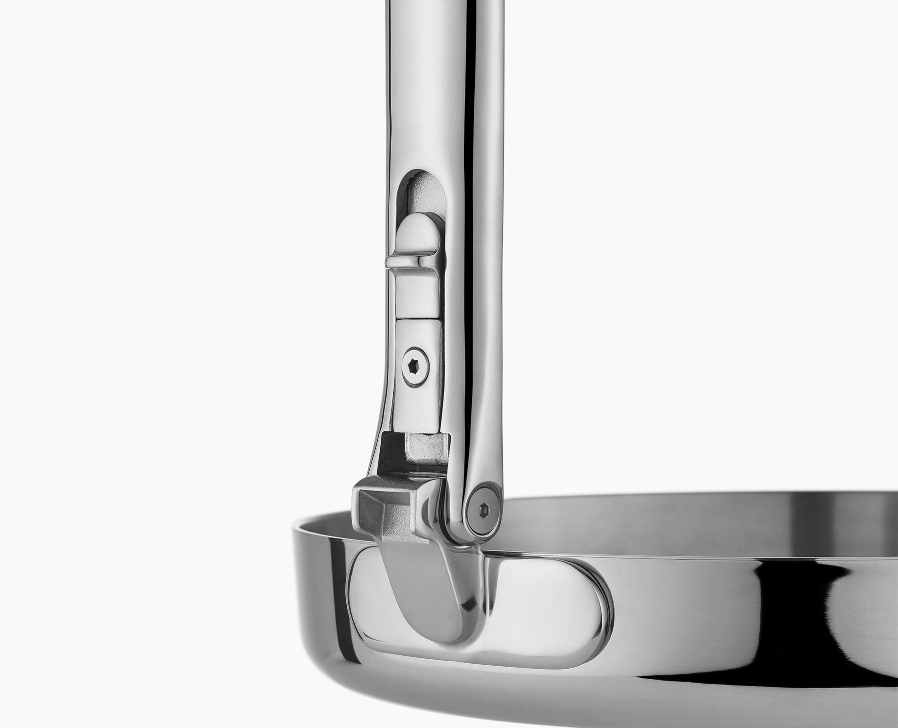 Space Steel Folding Handle 20cm Frying Pan