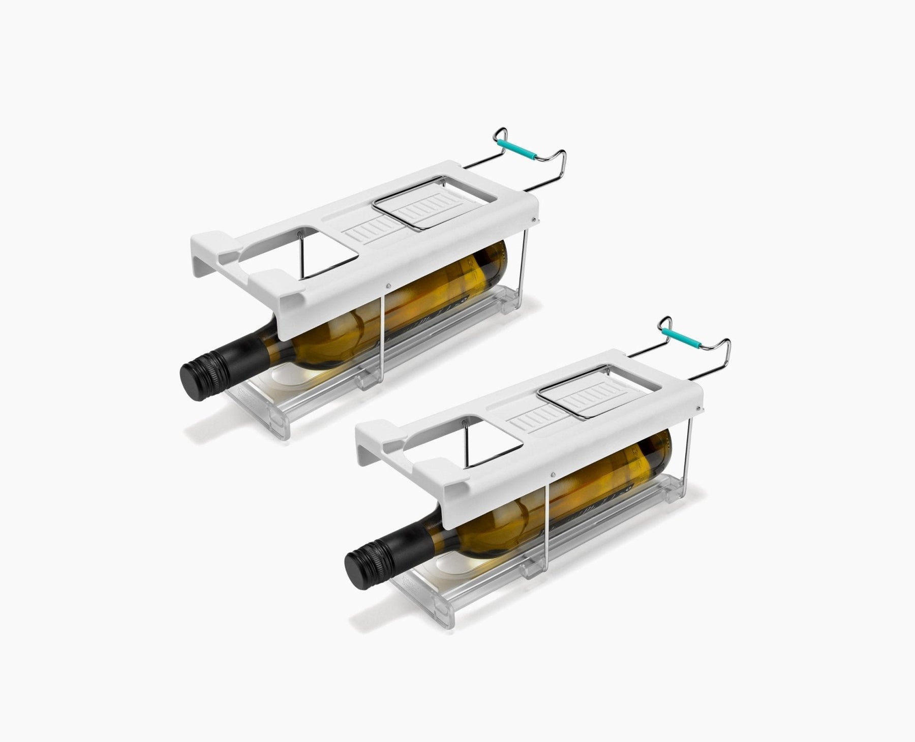 FridgeStore™ Pack of 2 Under-Shelf Bottle Holders