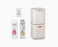 Totem Compact 40L Stone Waste & Recycling Bin Starter Set - BU00027 - Image 1