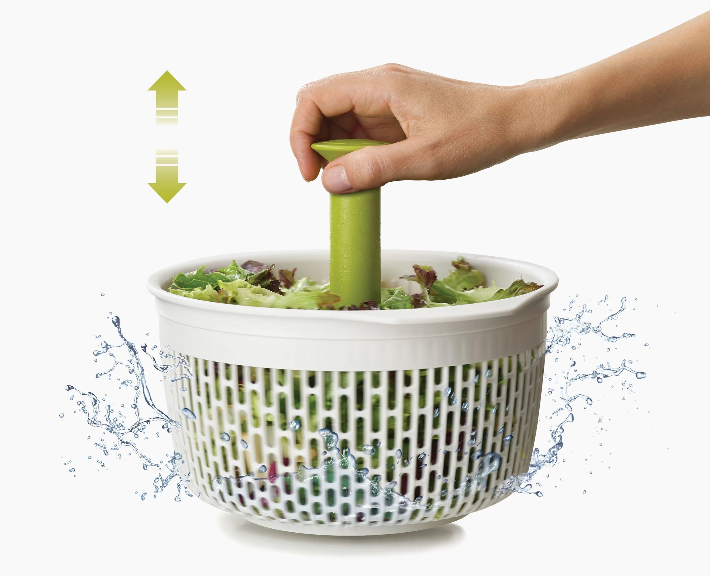 Spindola™ In-sink Salad-spinning Colander - 20185 - Image 7