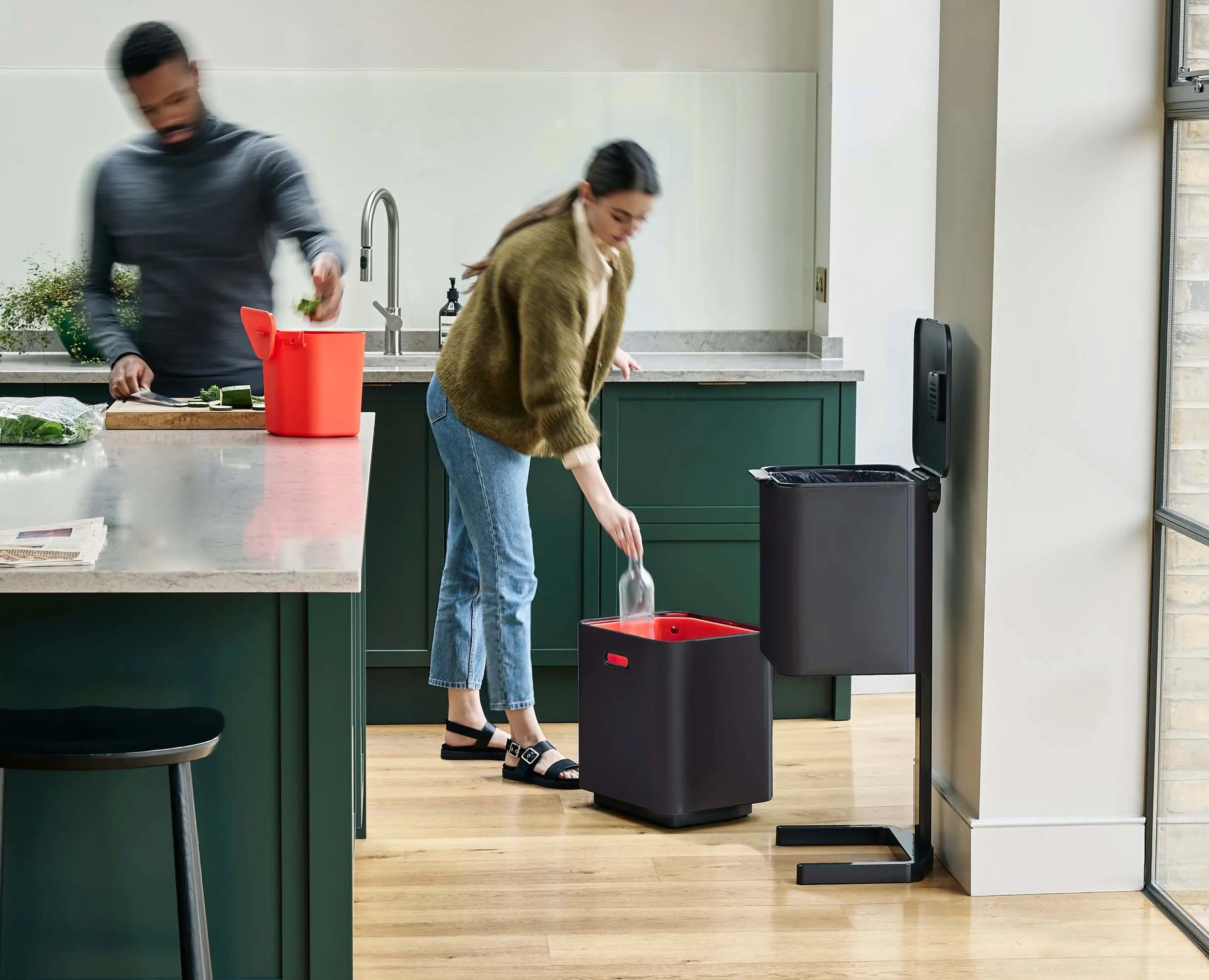 Totem Max 60L Waste & Recycling Bin - 30106 - Image 3