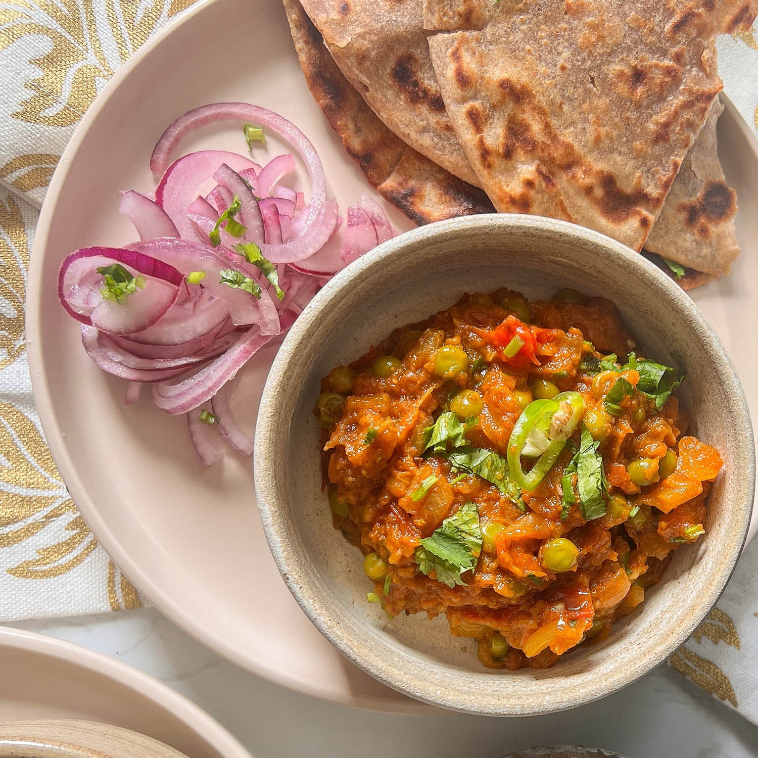 Renu Bhardwaj&#39;s Smoky Eggplant Bharta