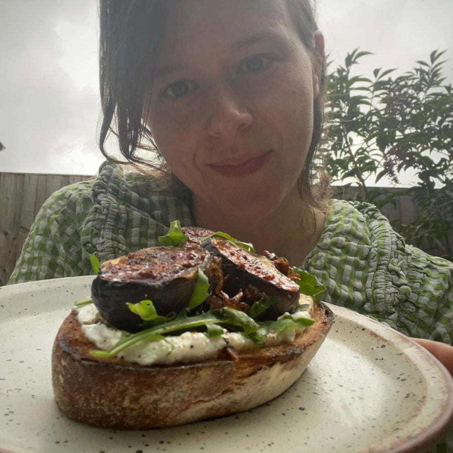 Caramelised Fig &amp; Goat’s Cheese Toast