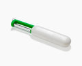 SlideStore™ Stone Green Straight Peeler with Retractable Blade