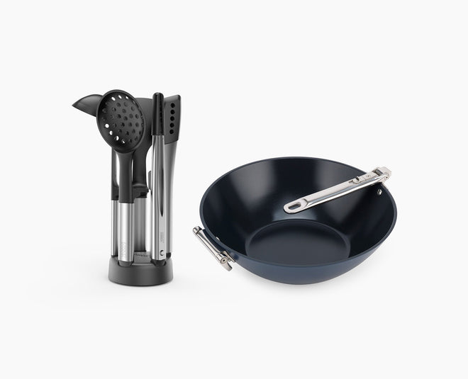 2-piece Wok &amp; Utensil Set - BU00004 - Image 1