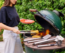 GrillOut 3-Piece Stainless-Steel BBQ Turner, Tongs &amp; Fork Set