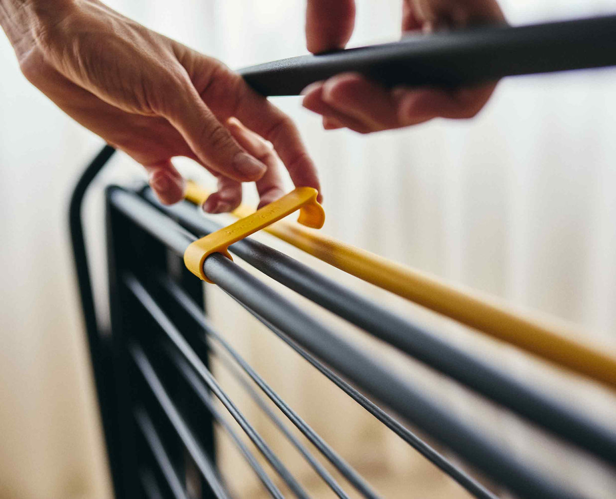 Air Frame Rails AirFrame™ Large Folding Clothes Horse | Joseph Joseph AU