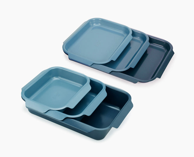 6-piece Nest™ Non-stick Baking Tray Set