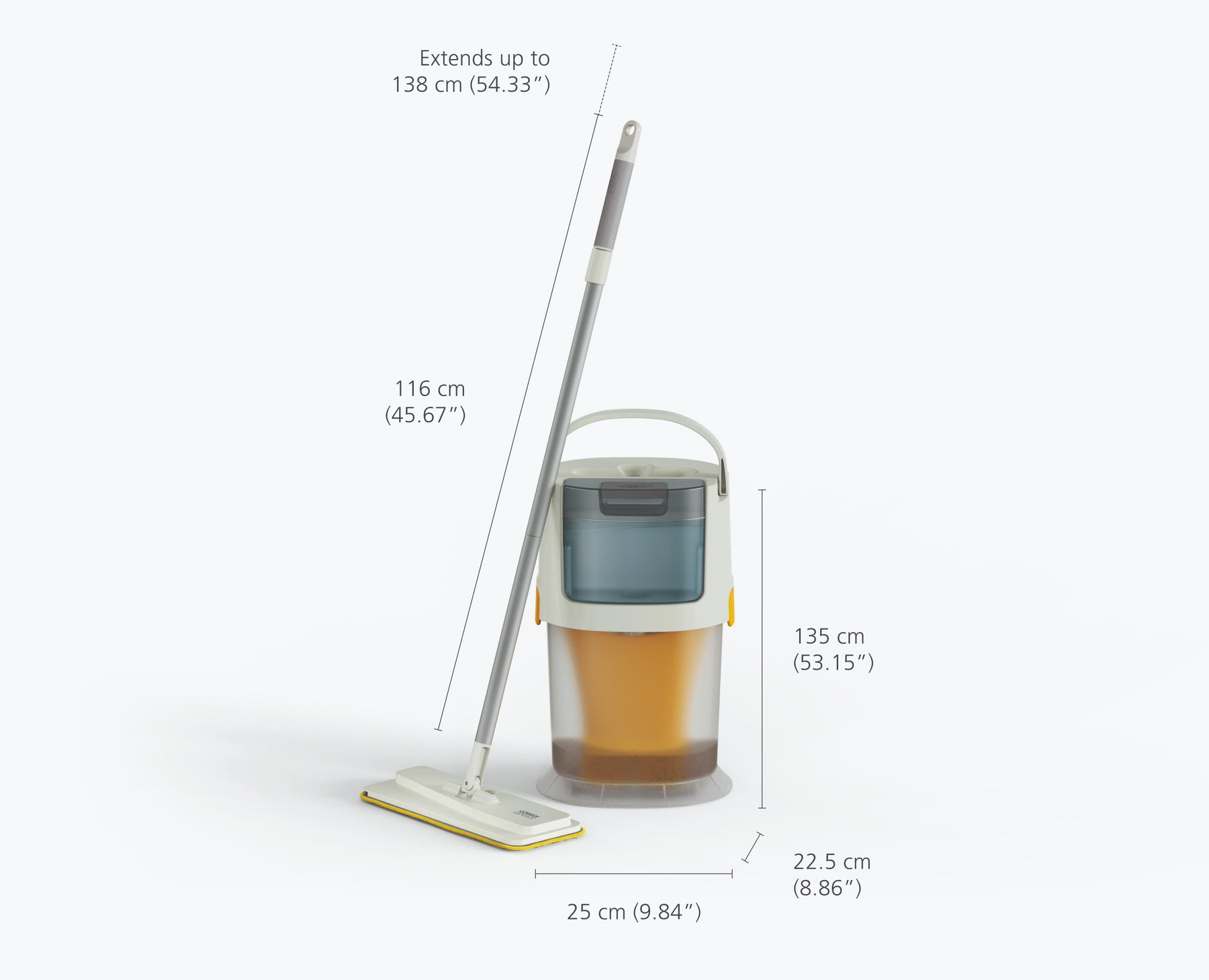 UltraClean Microfibre Floor Mop Cleaning System (6500002)