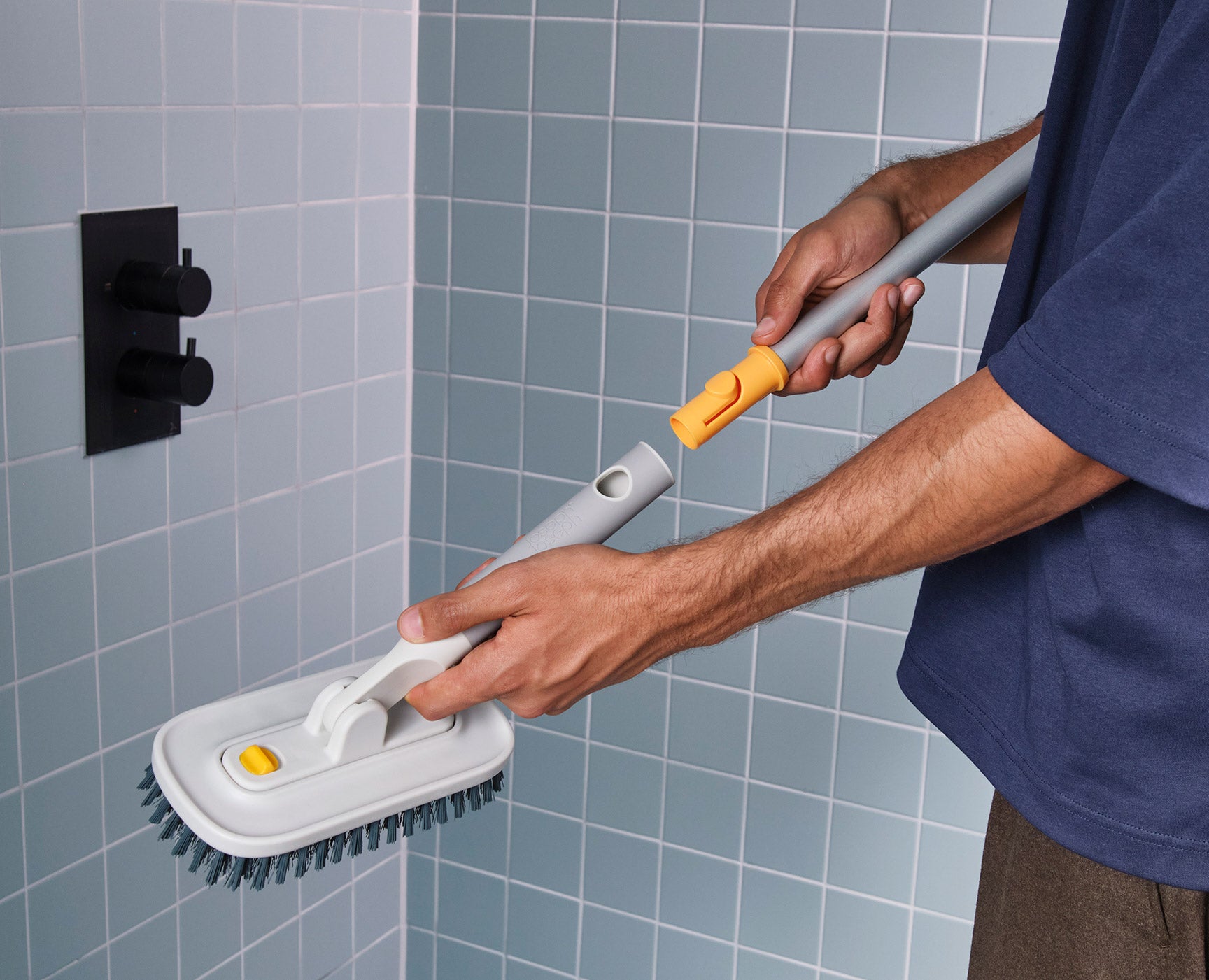 CleanTech 2-Piece Tile Scrubber &amp; Spot Cleaning Tool Set