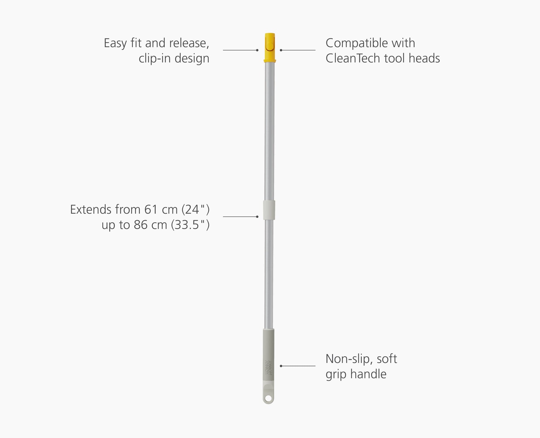 CleanTech Telescopic Extension Pole