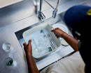 Wash&amp;Drain™ Stone Green Washing Up Bowl