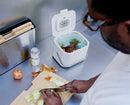 Stack 4L Stone Food Waste Caddy