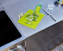 Chop2Pot™ Plus Green Folding Chopping Board