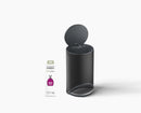 Arc™ 10L Easy-push Matt Black Pedal Bin Starter Set
