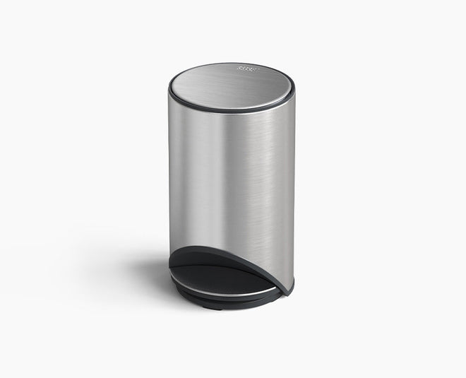 Arc™ 10L Easy-push Stainless-steel Pedal Bin - 30152 - Image 1