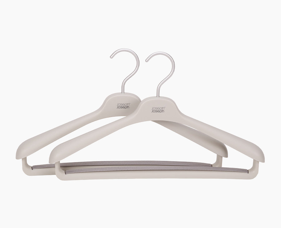 Orderly™ Set of 2 Ecru Suit &amp; Coat Hangers - 55017 - Image 1