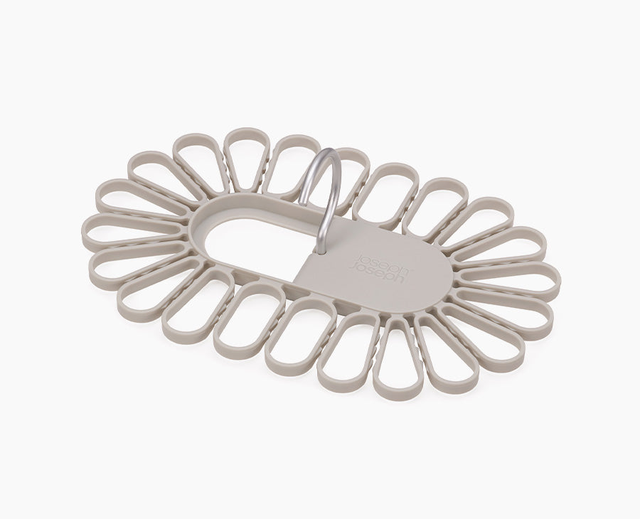 Joseph Joseph Petal ecru quick-grip hanger for socks and underwear