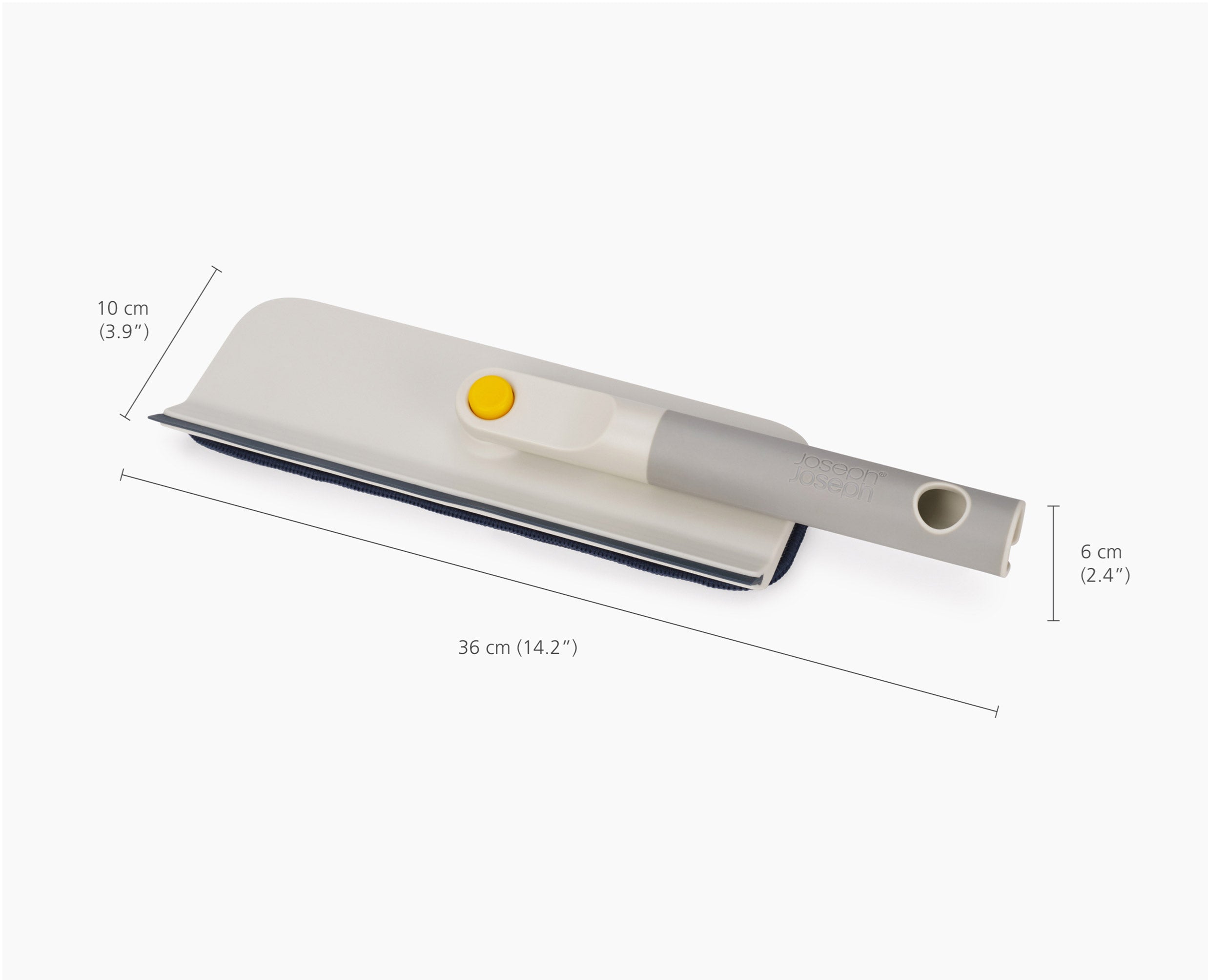 CleanTech™ 2-in-1 Glass Cleaning Tool with Extension Pole
