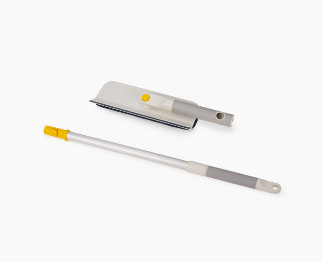 CleanTech™ 2-in-1 Glass Cleaning Tool with Extension Pole