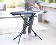 Glide Easy Store Ironing Board Blue 130cm with Advanced DripShield Cover