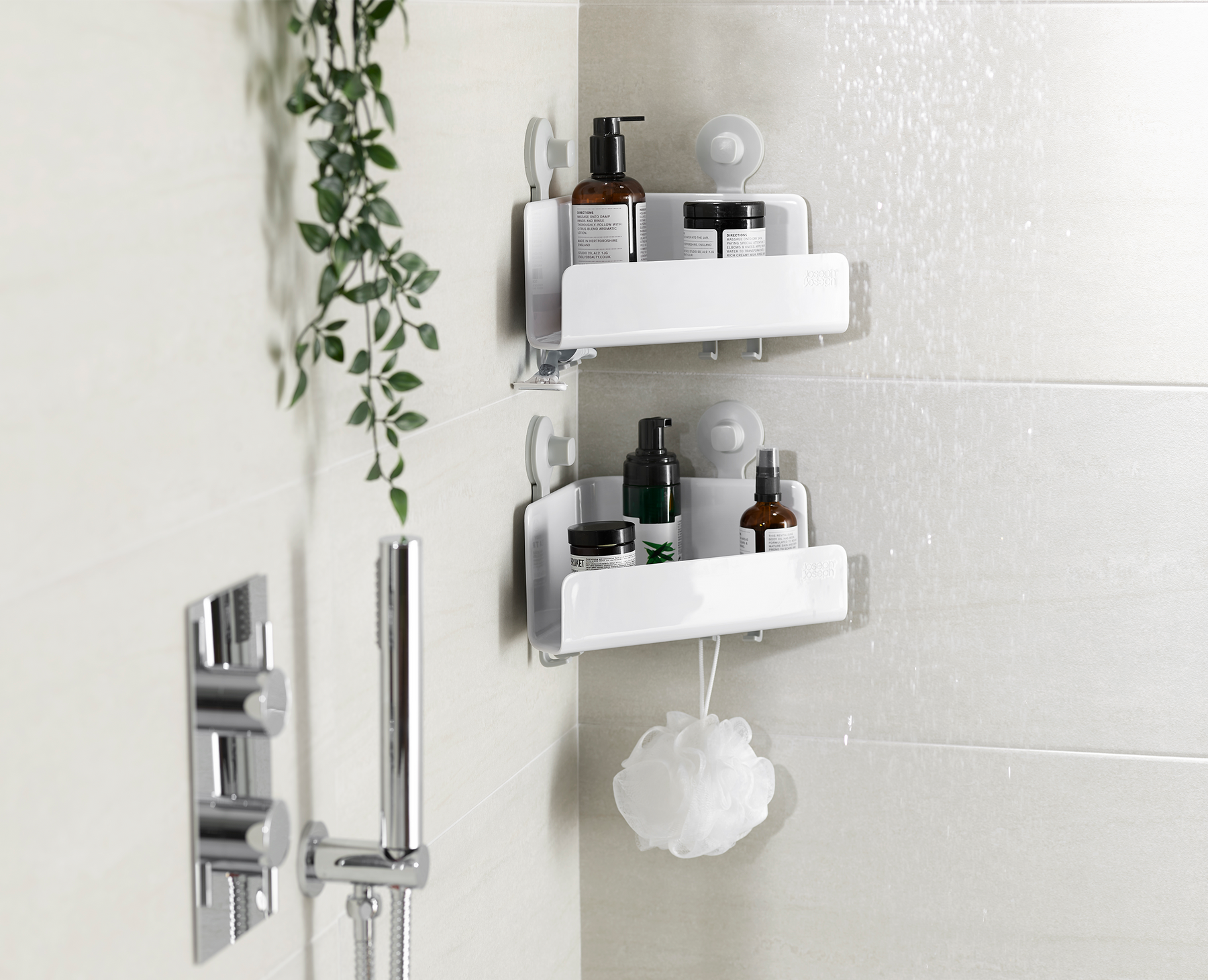EasyStore™ 2-piece Corner Shower Shelf Set - 70550 - Image 2