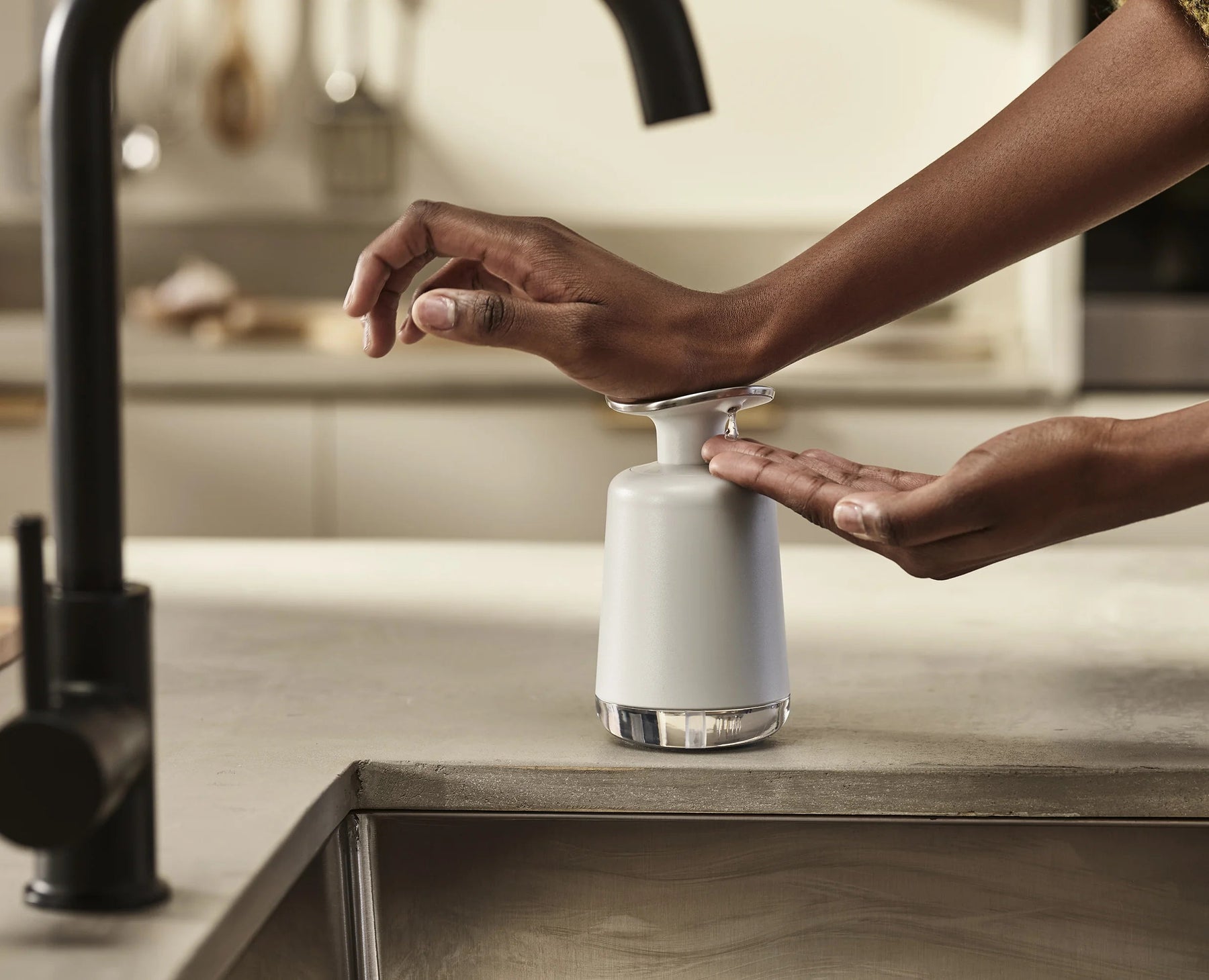 Presto™ Hygienic Soap Dispenser - Stone